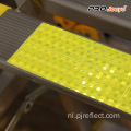 Fluorescentie Geel Waarschuwing PVC-patches voor fiets